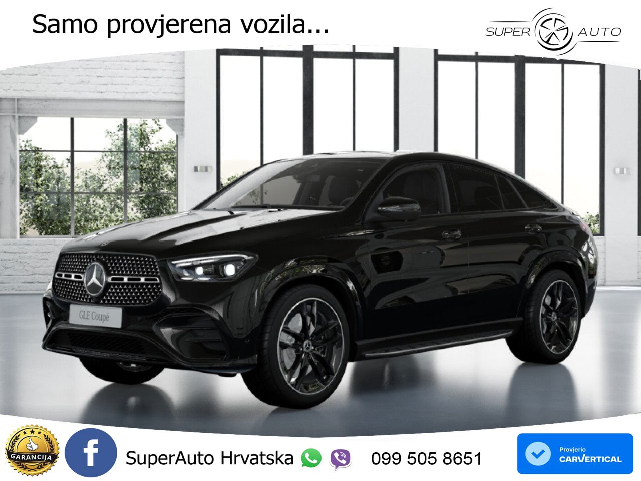 Mercedes GLE Coupe 450d (367 KS) EQ Boost 4MATIC 9G-TRONIC AMG LED+GR SJED+ACC
