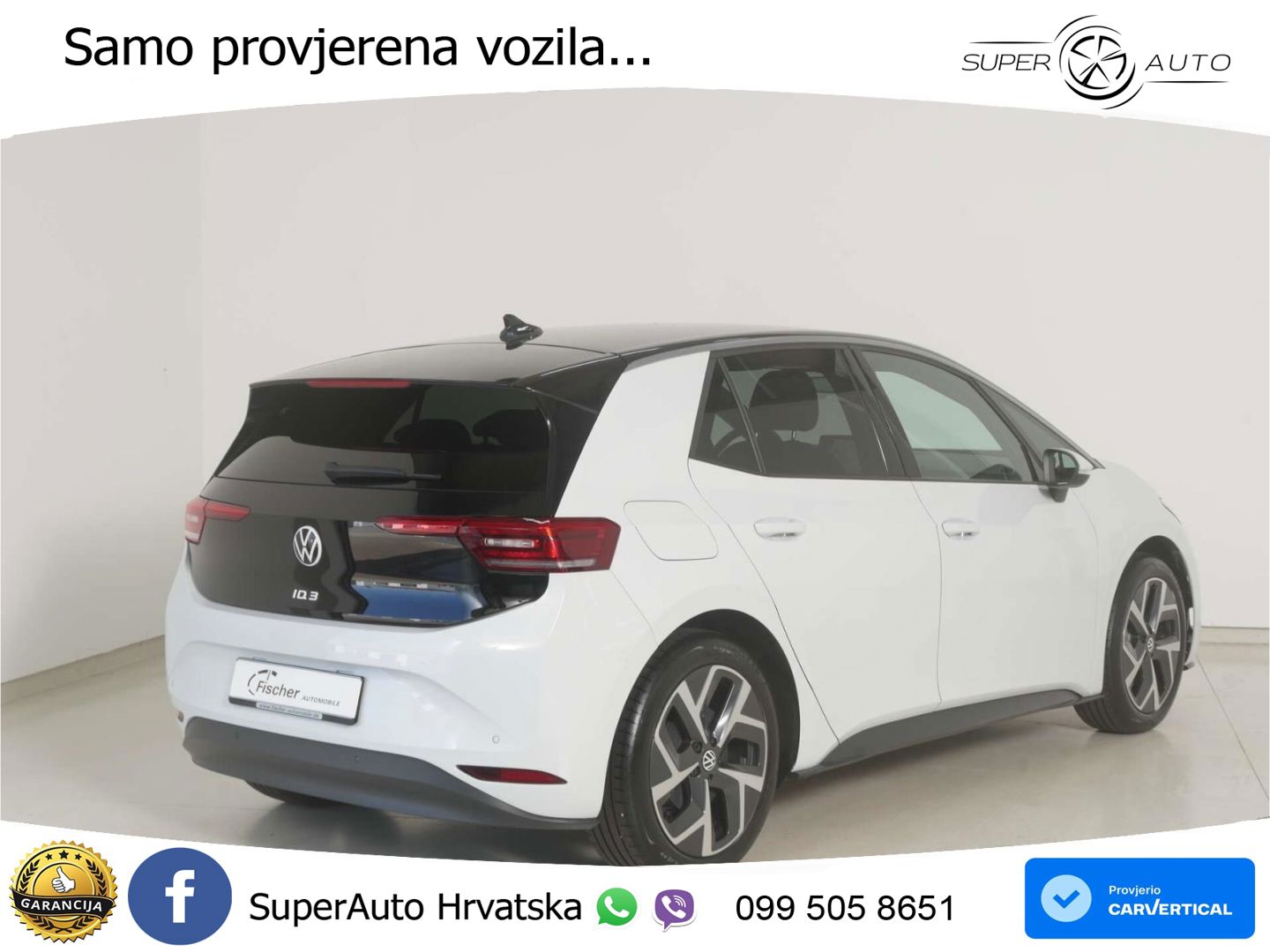 Volkswagen ID.3 Pro 62 kWh (204 KS) LED+GR SJED+ACC