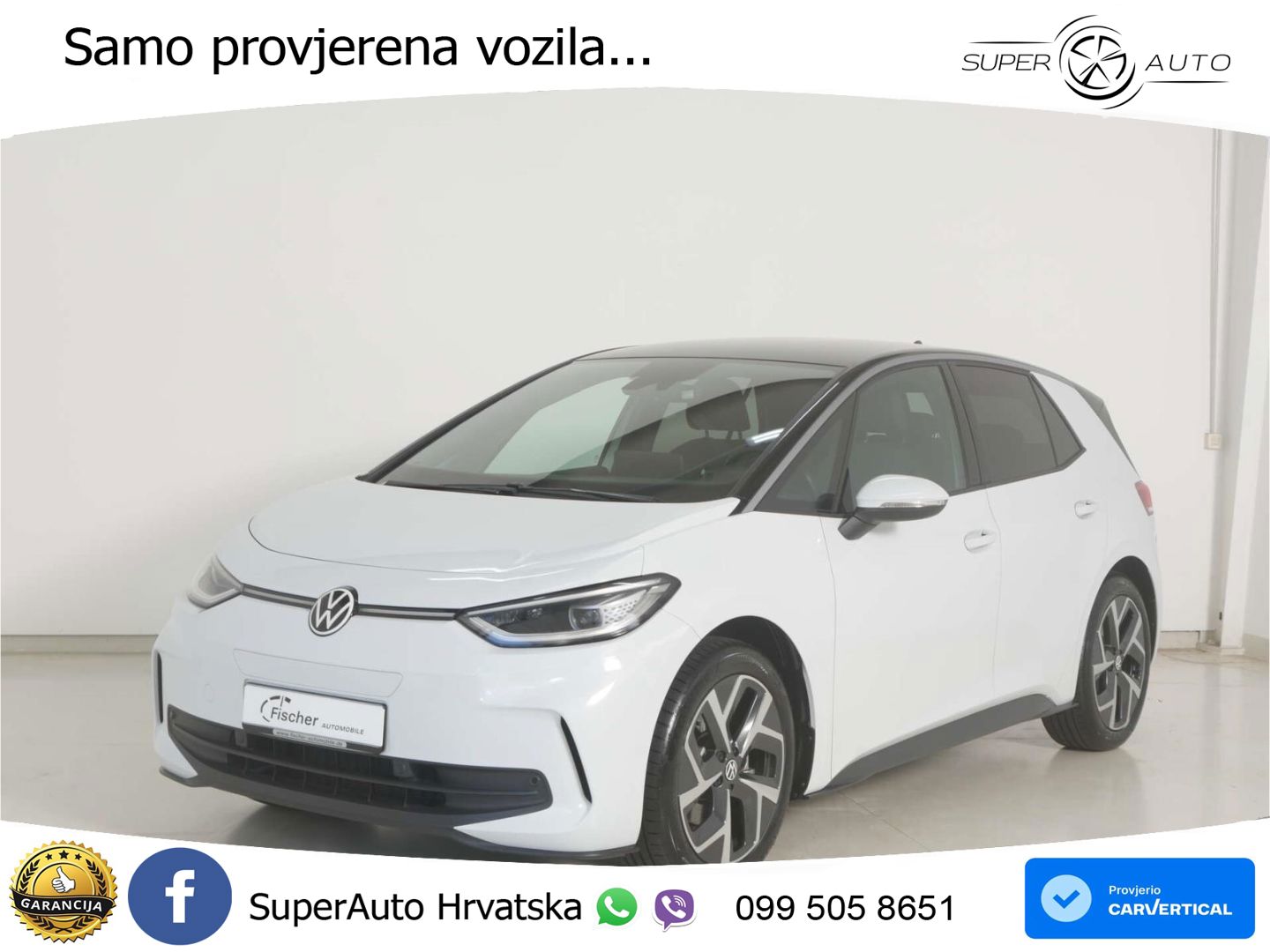 Volkswagen ID.3 Pro 62 kWh (204 KS) LED+GR SJED+ACC