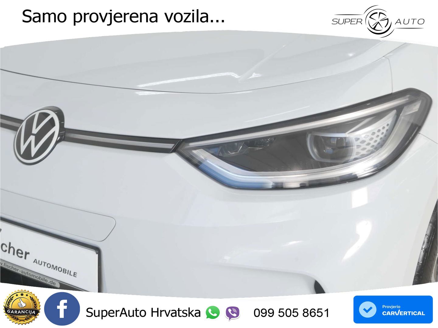 Volkswagen ID.3 Pro 62 kWh (204 KS) LED+GR SJED+ACC