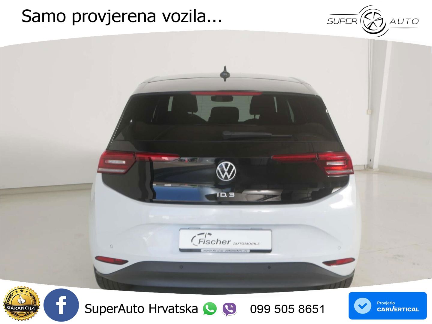Volkswagen ID.3 Pro 62 kWh (204 KS) LED+GR SJED+ACC