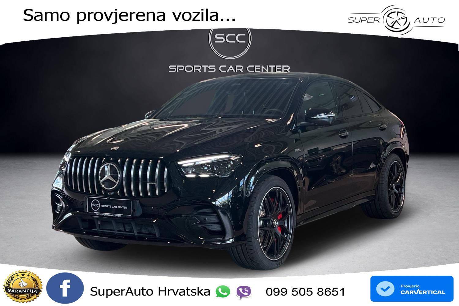 Mercedes AMG GLE Coupe 53 (435 KS) EQ Boost 4MATIC+ AMG SPEEDSHIFT TCT 9G LED+GR SJED+ACC