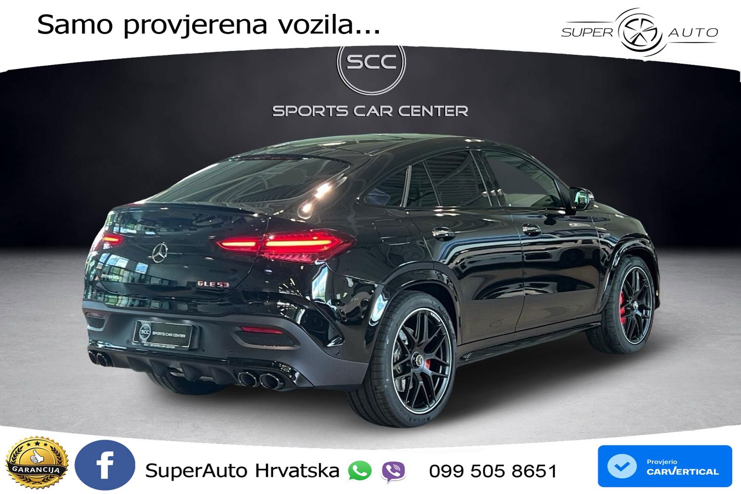 Mercedes AMG GLE Coupe 53 (435 KS) EQ Boost 4MATIC+ AMG SPEEDSHIFT TCT 9G LED+GR SJED+ACC