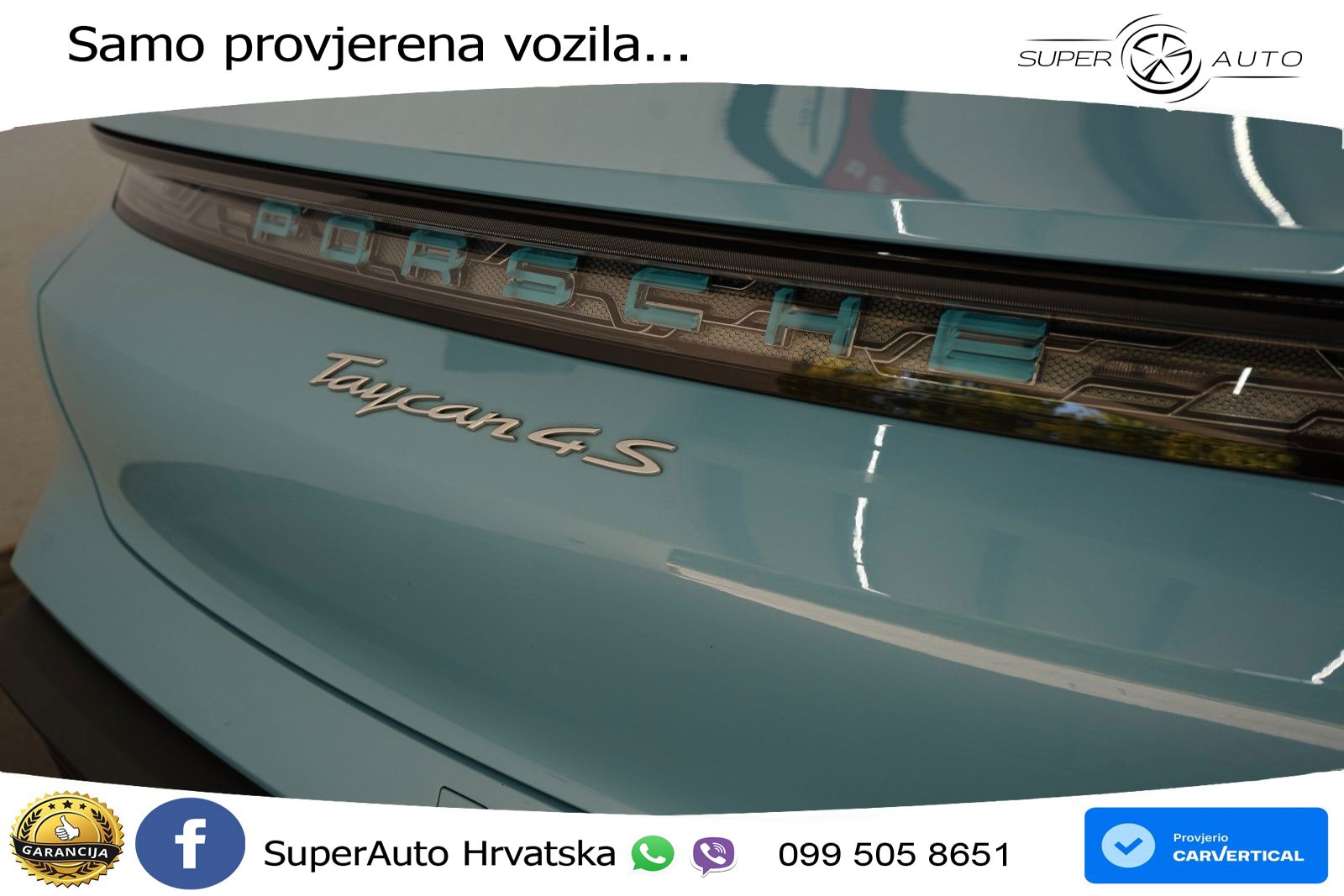 Porsche Taycan 4S Performance Plus 93.4 kWh (571 KS)