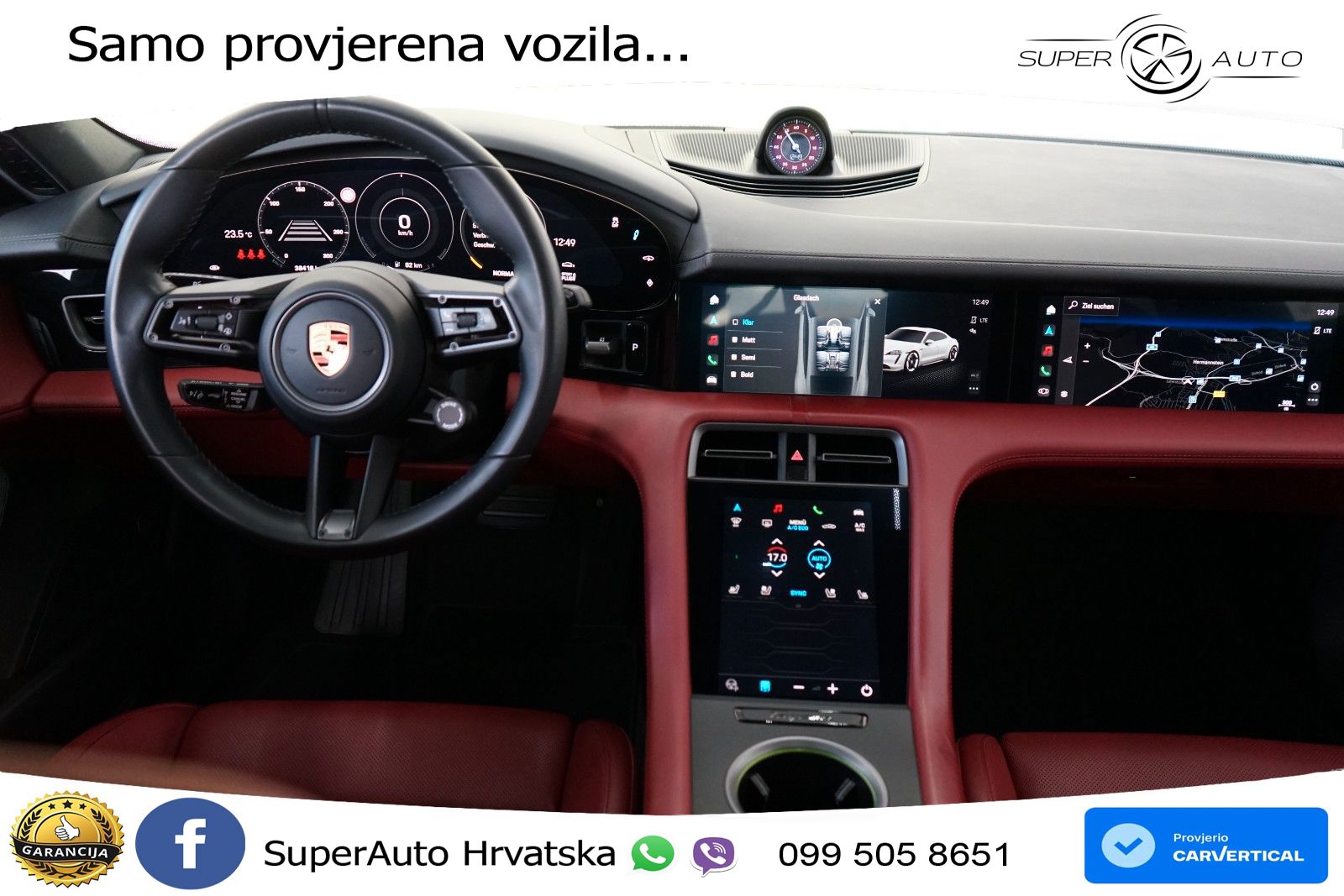 Porsche Taycan 4S Performance Plus 93.4 kWh (571 KS)