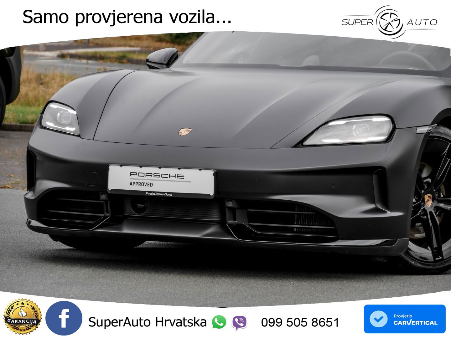 Porsche Taycan 4S 105 kWh (598 KS)