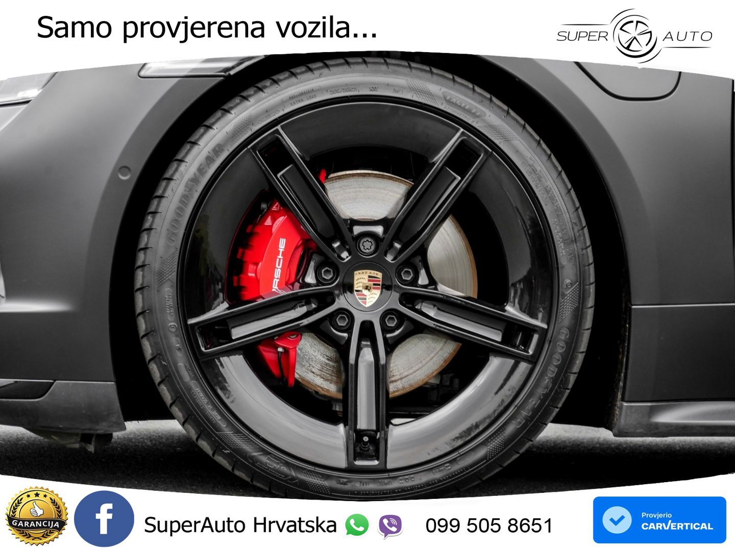 Porsche Taycan 4S 105 kWh (598 KS)