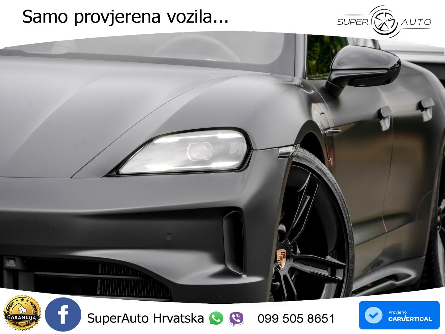 Porsche Taycan 4S 105 kWh (598 KS)