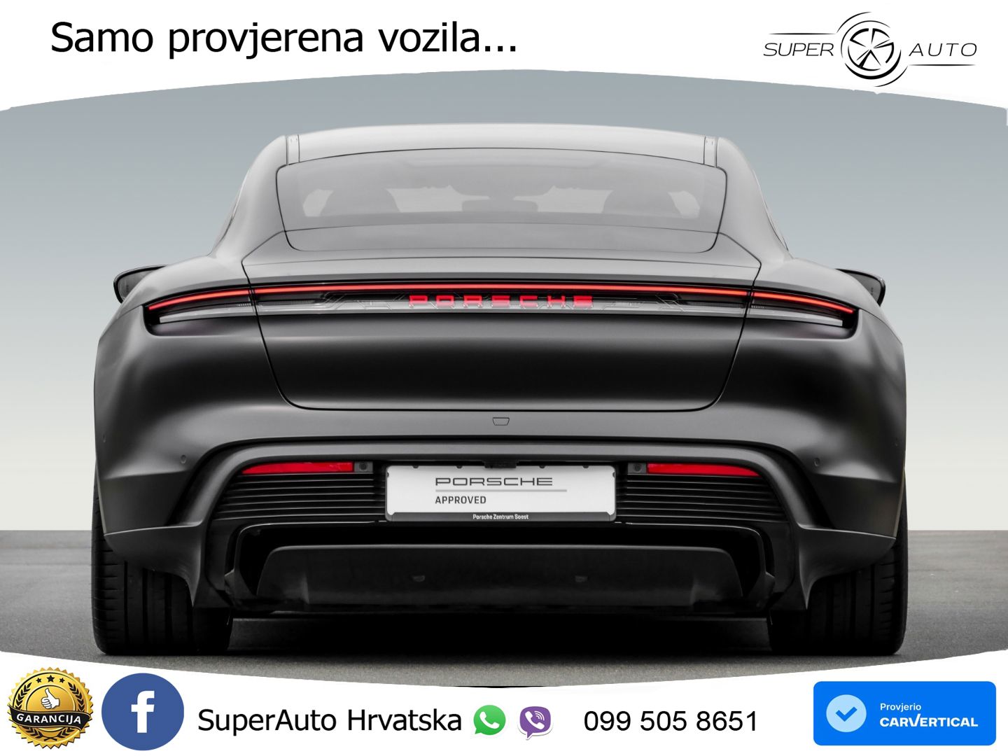 Porsche Taycan 4S 105 kWh (598 KS)