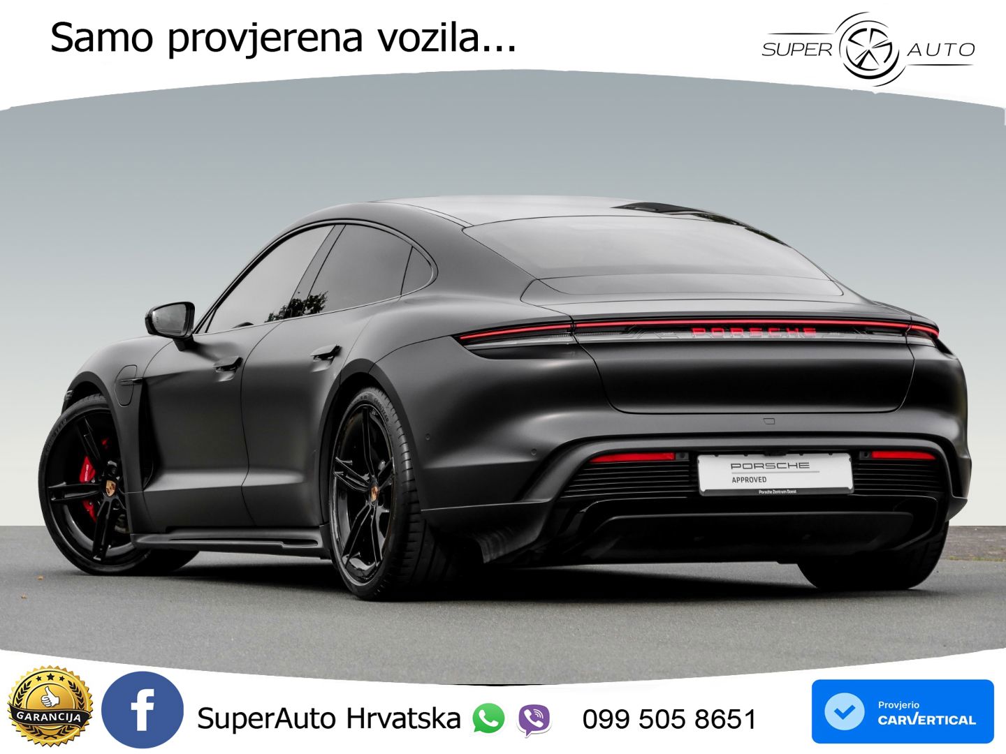 Porsche Taycan 4S 105 kWh (598 KS)