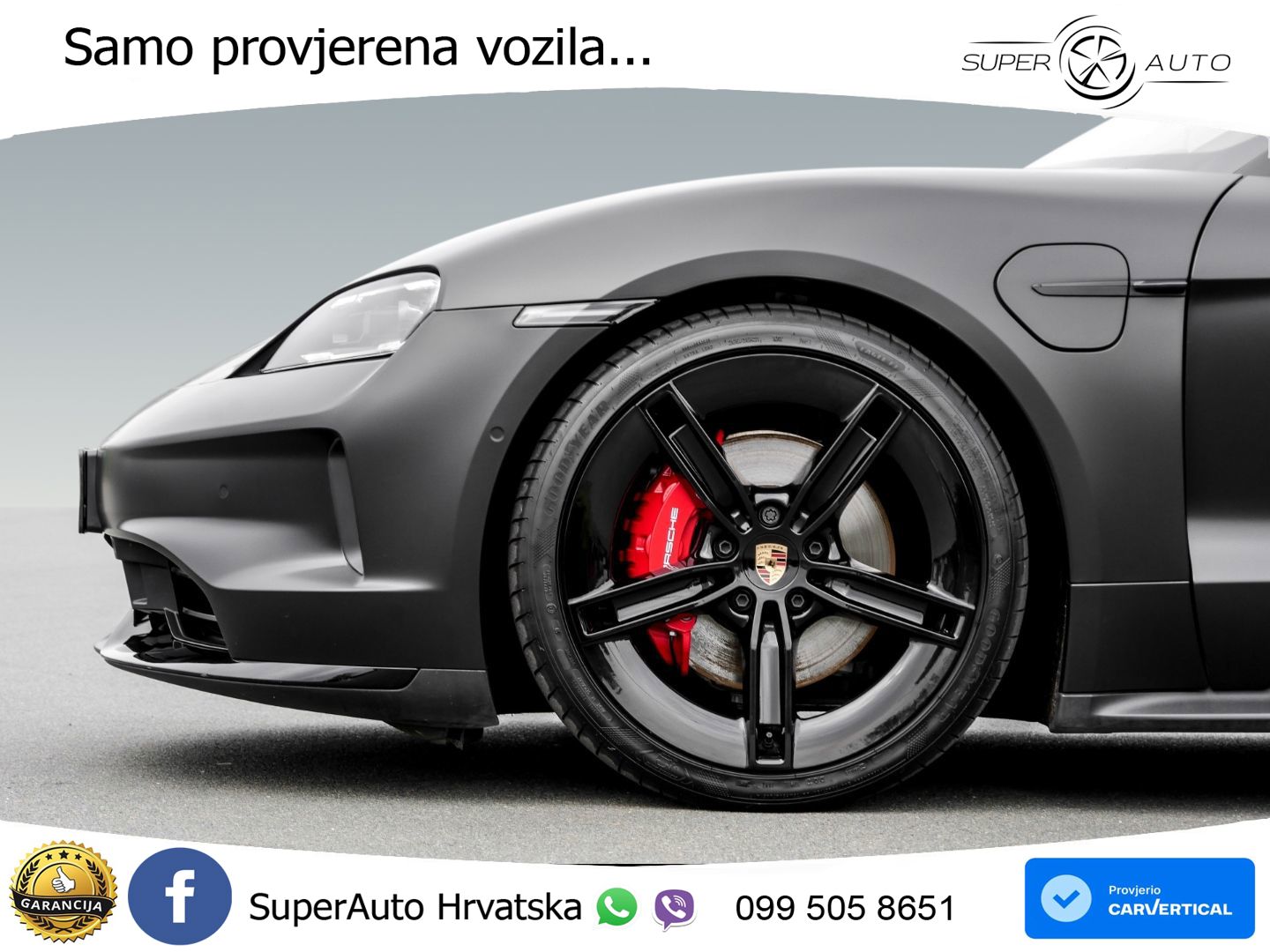 Porsche Taycan 4S 105 kWh (598 KS)