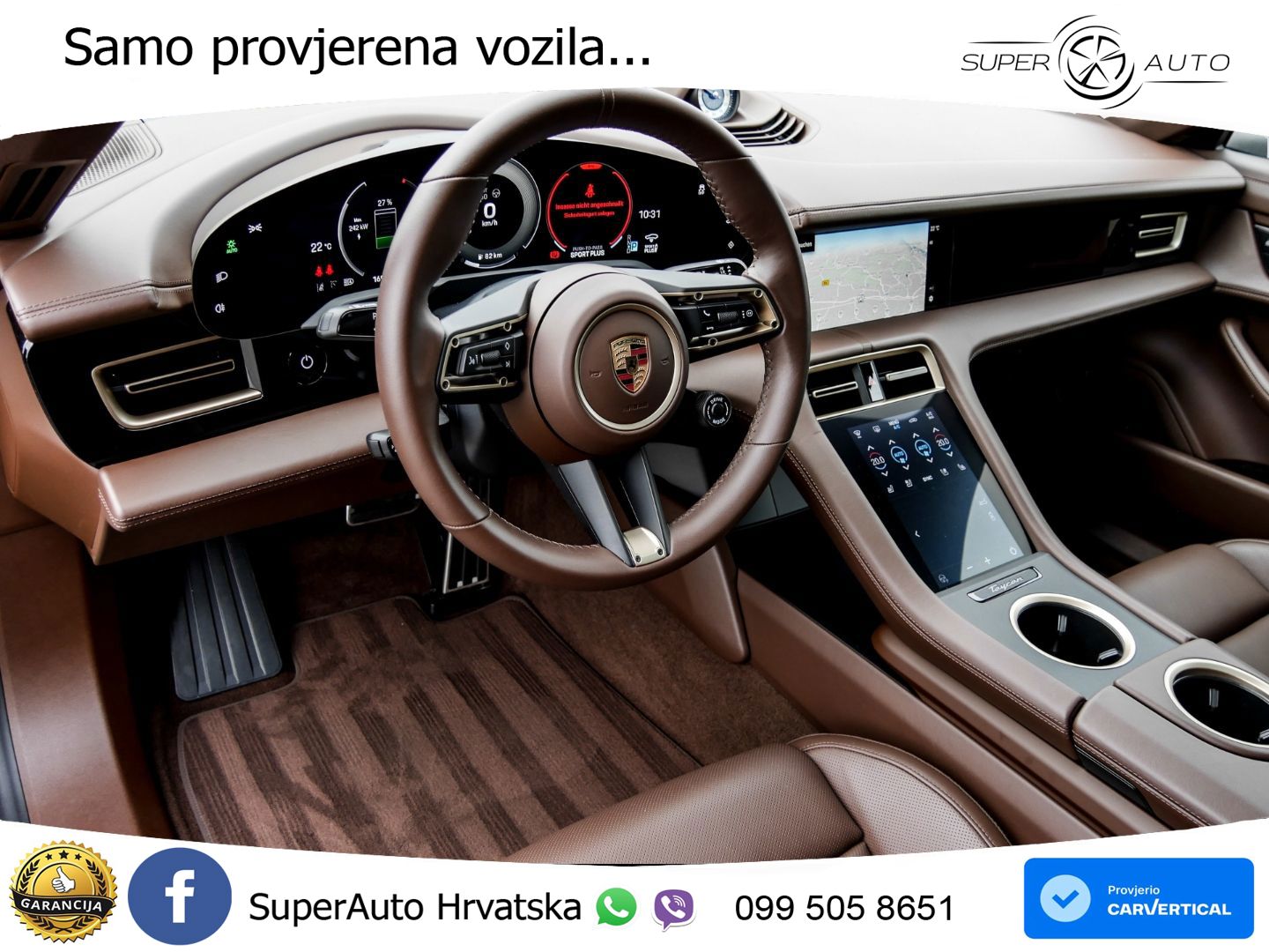 Porsche Taycan 4S 105 kWh (598 KS)