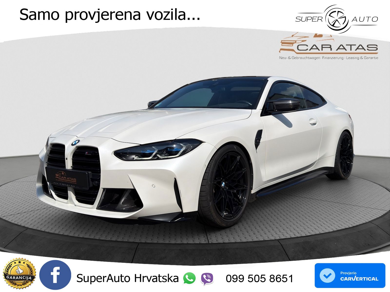 BMW M4 Competition 3.0 (510 KS) Steptronic