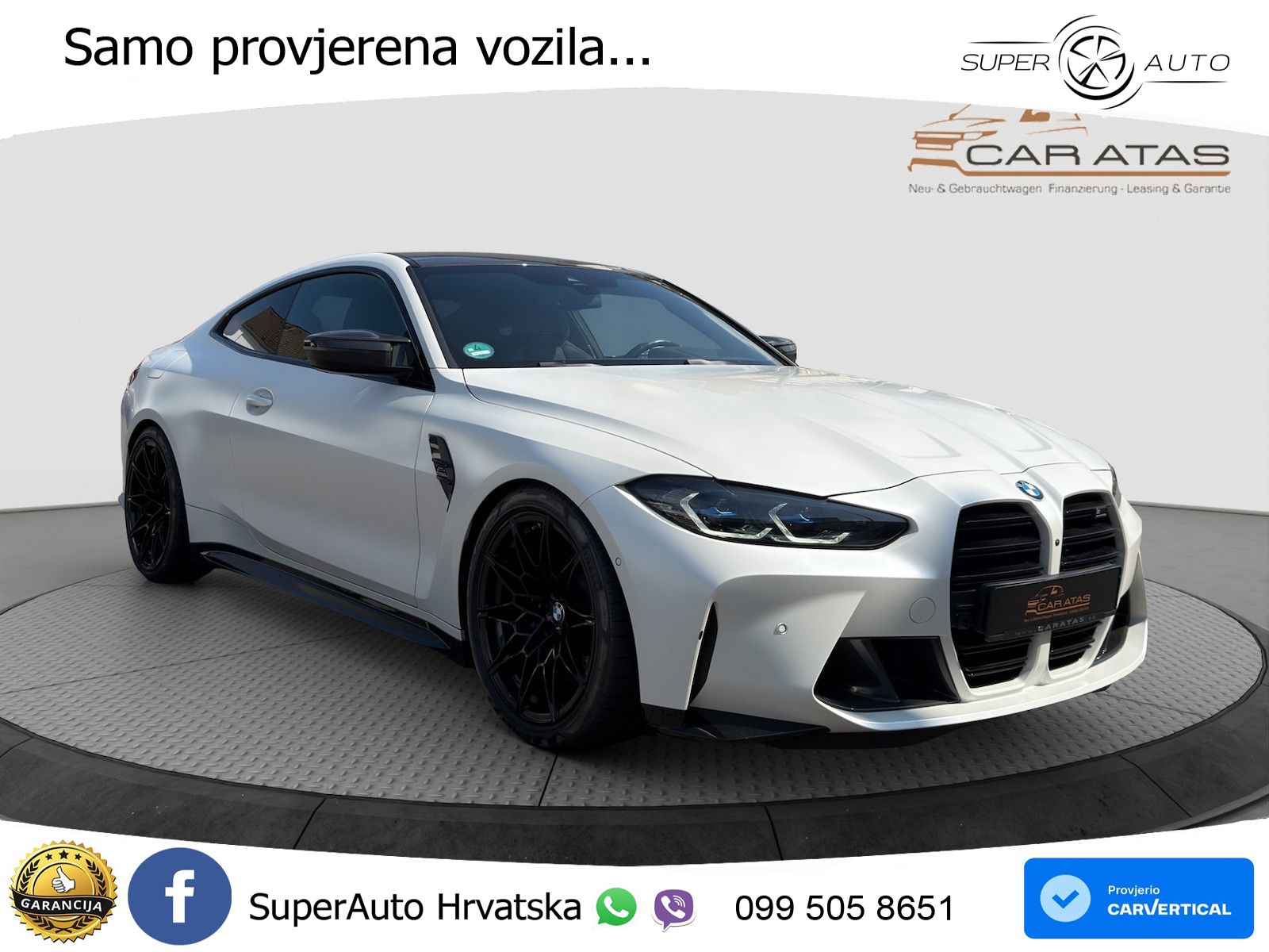 BMW M4 Competition 3.0 (510 KS) Steptronic