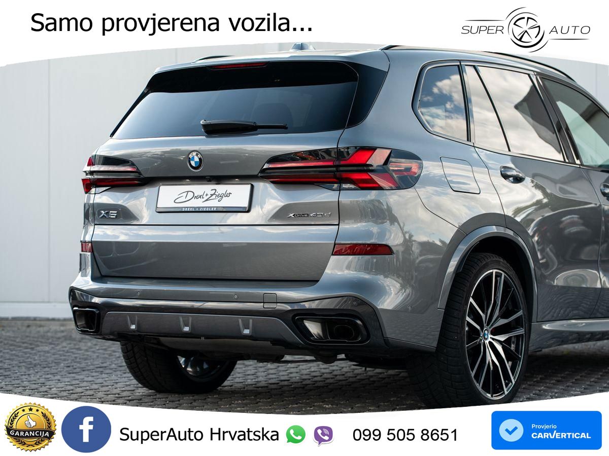BMW X5 40d (352 KS) xDrive Steptronic ZRAČNI+ACC+GR SJED+KAM+PANO