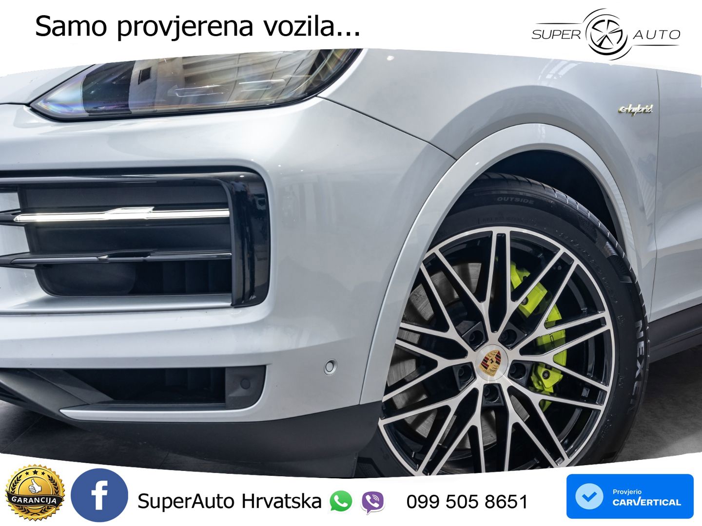 Porsche Cayenne S 3.0 V6 (519 KS) E-Hybrid Tiptronic S