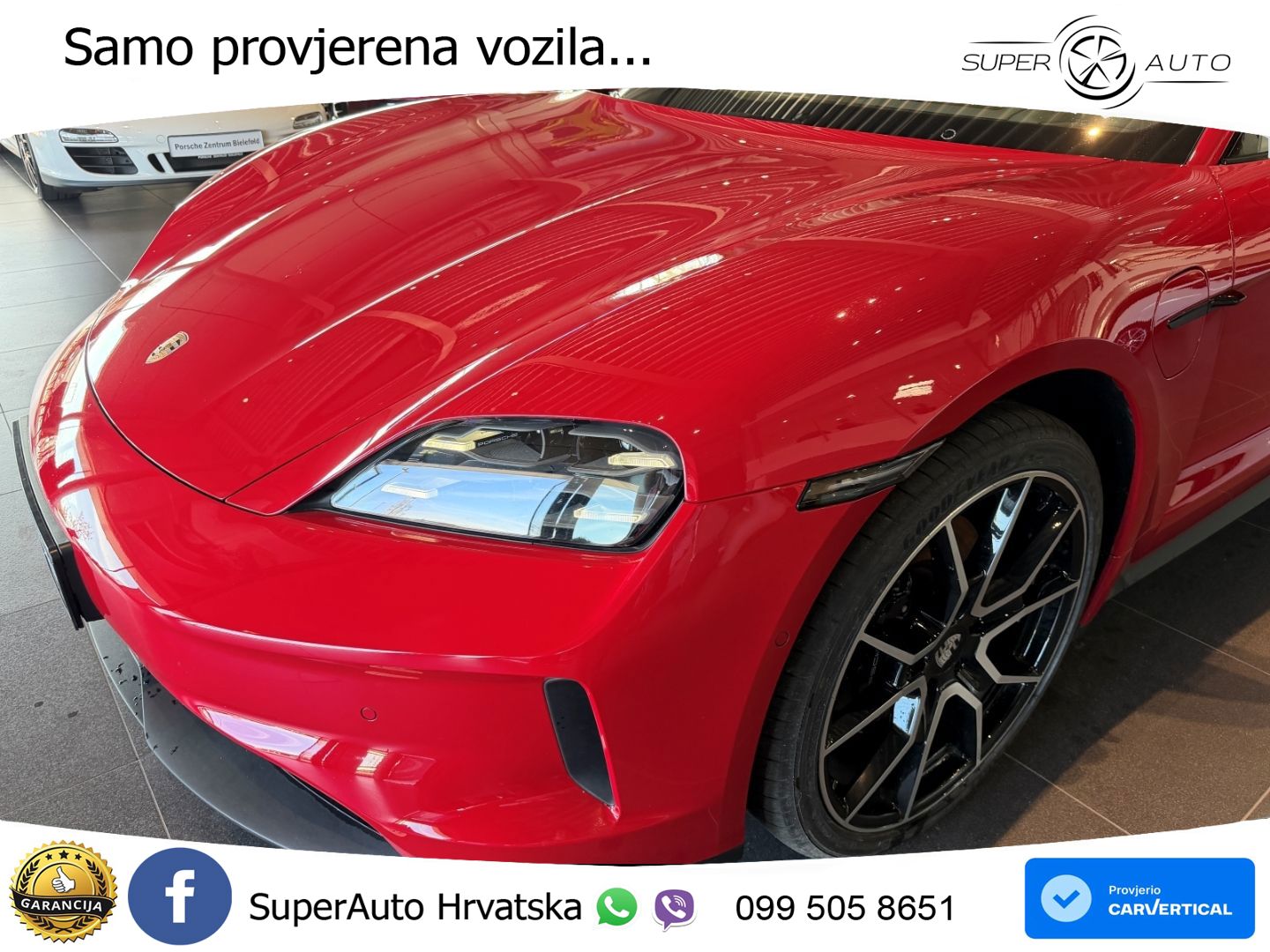 Porsche Taycan 4S 105 kWh (598 KS)