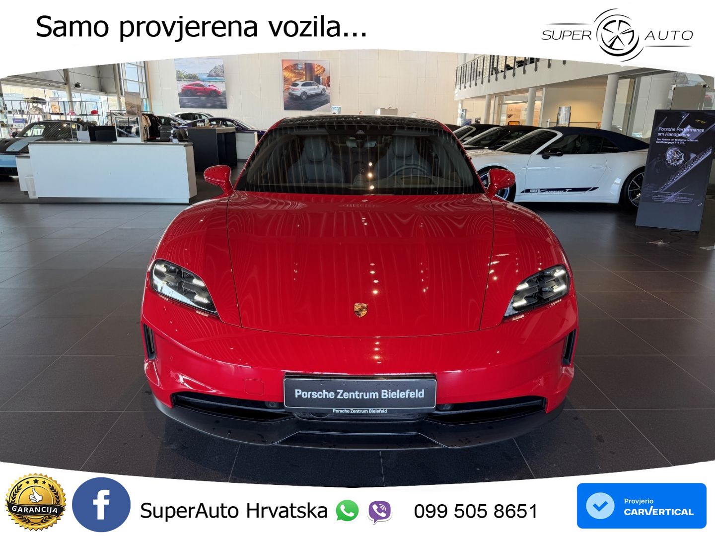 Porsche Taycan 4S 105 kWh (598 KS)