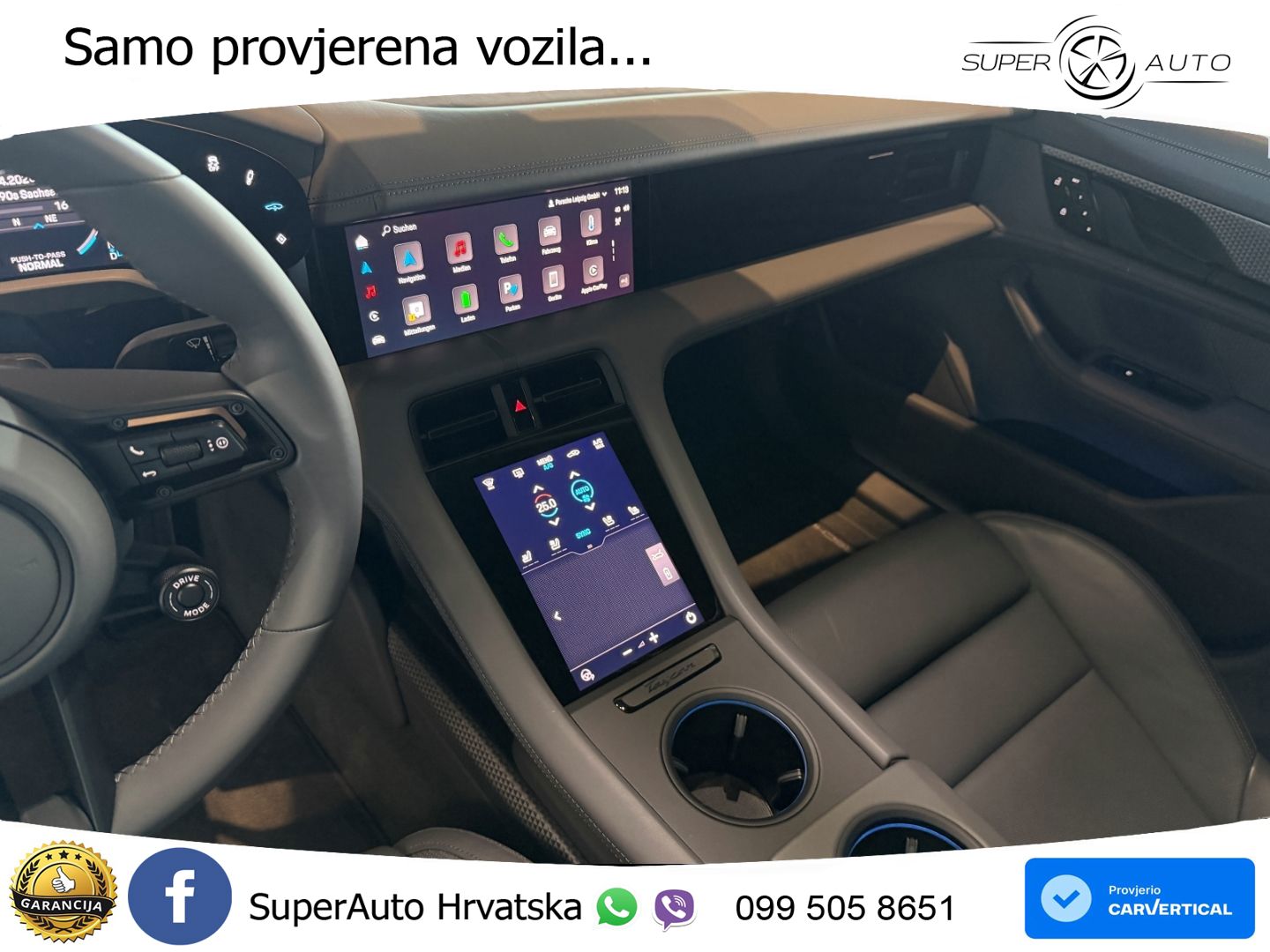 Porsche Taycan 4S 105 kWh (598 KS)