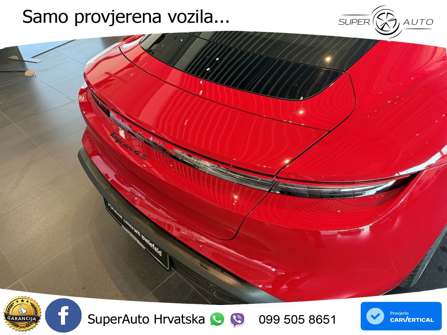 Porsche Taycan 4S 105 kWh (598 KS)