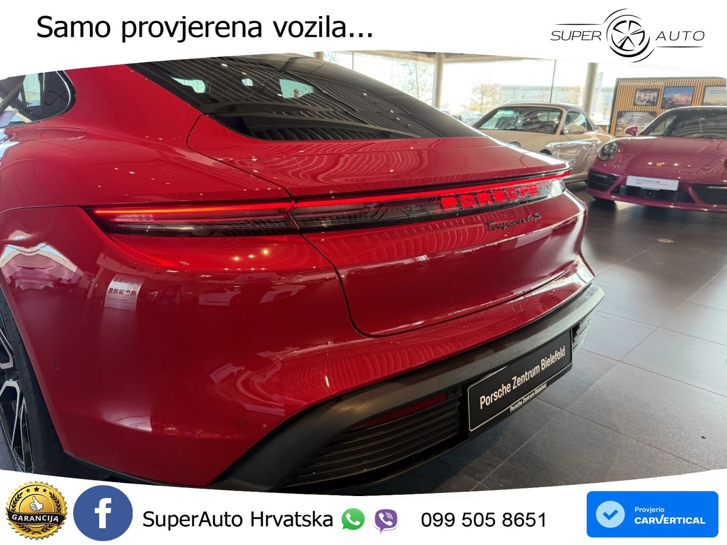 Porsche Taycan 4S 105 kWh (598 KS)