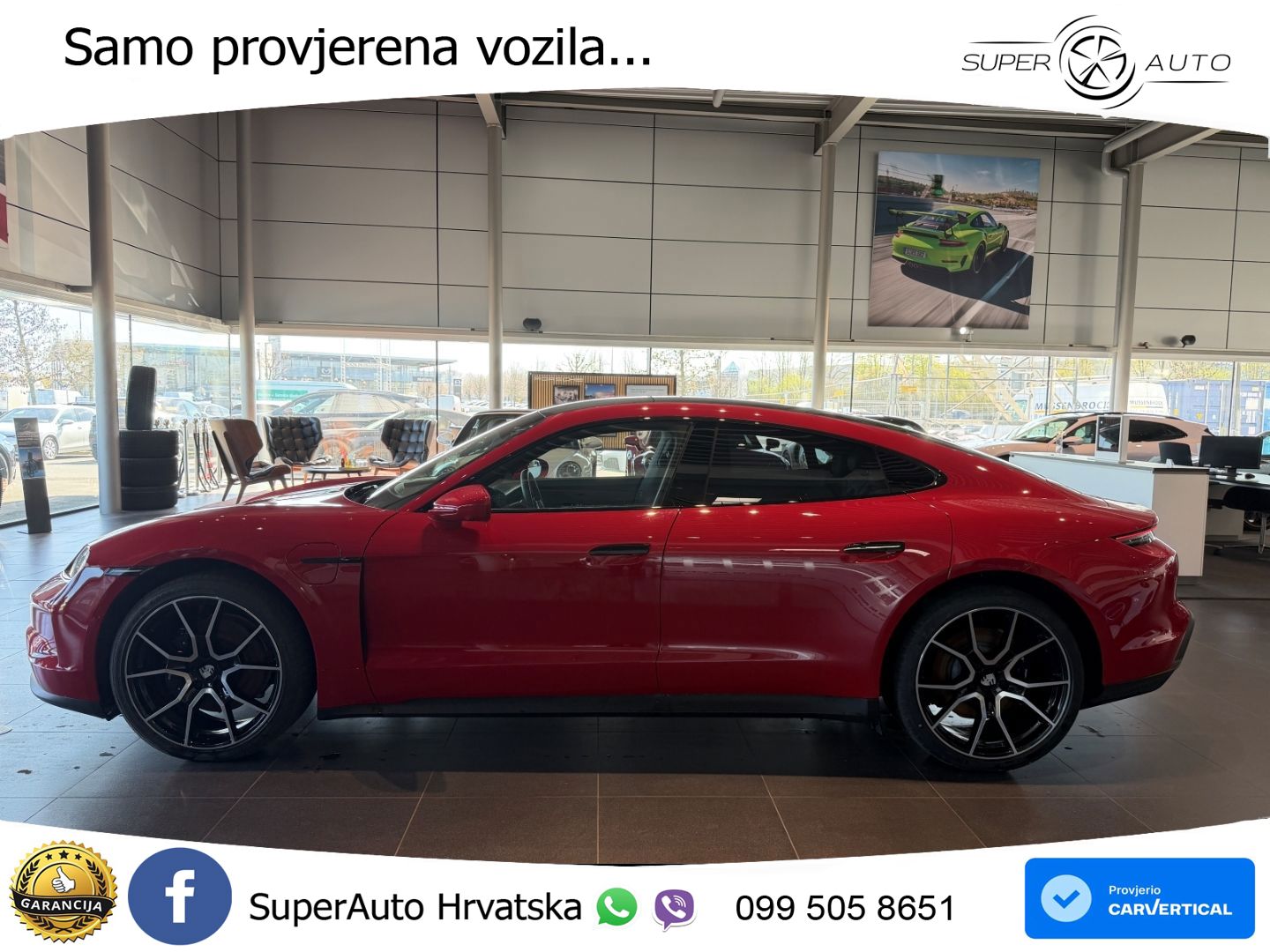 Porsche Taycan 4S 105 kWh (598 KS)
