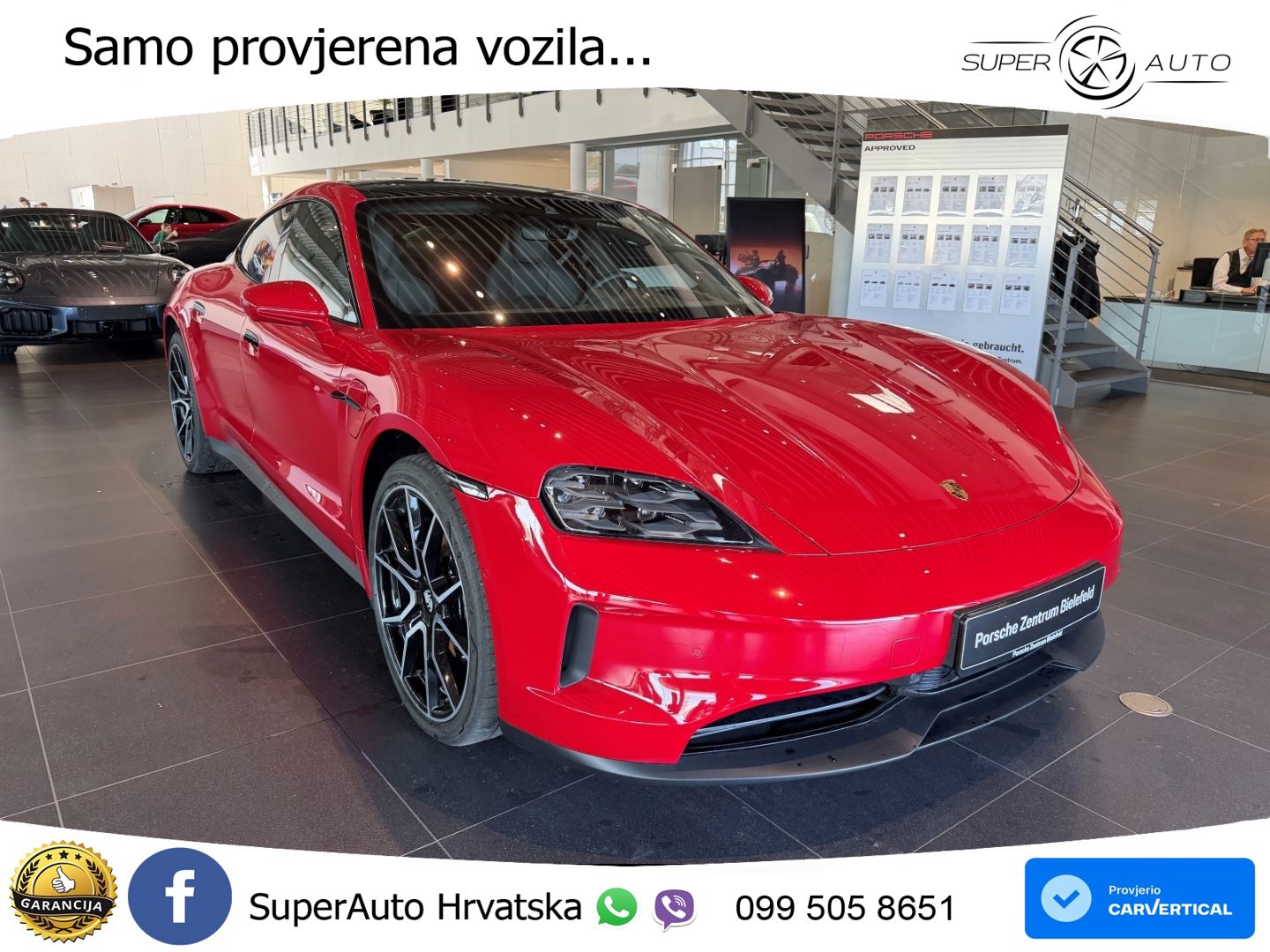 Porsche Taycan 4S 105 kWh (598 KS)