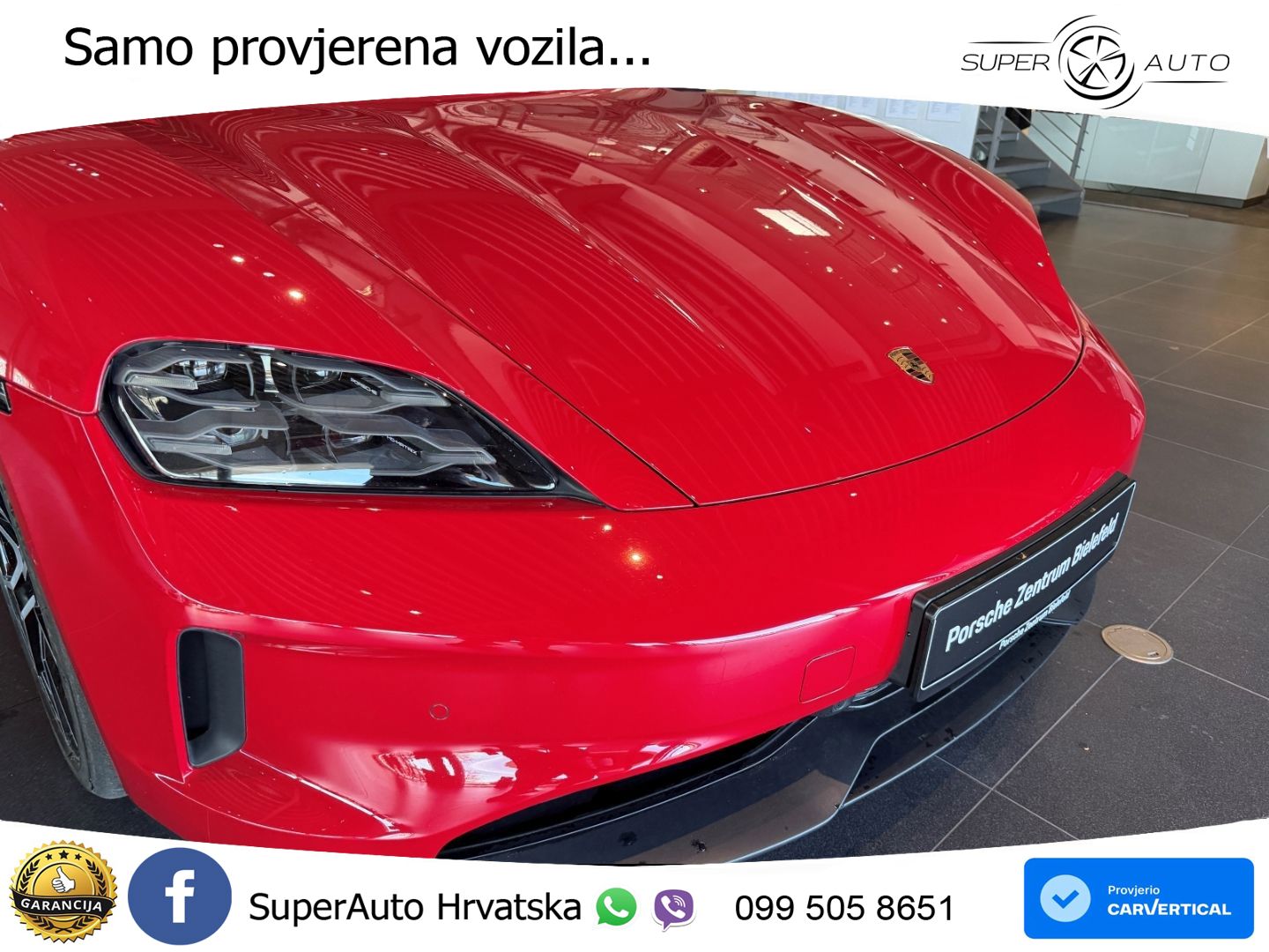 Porsche Taycan 4S 105 kWh (598 KS)