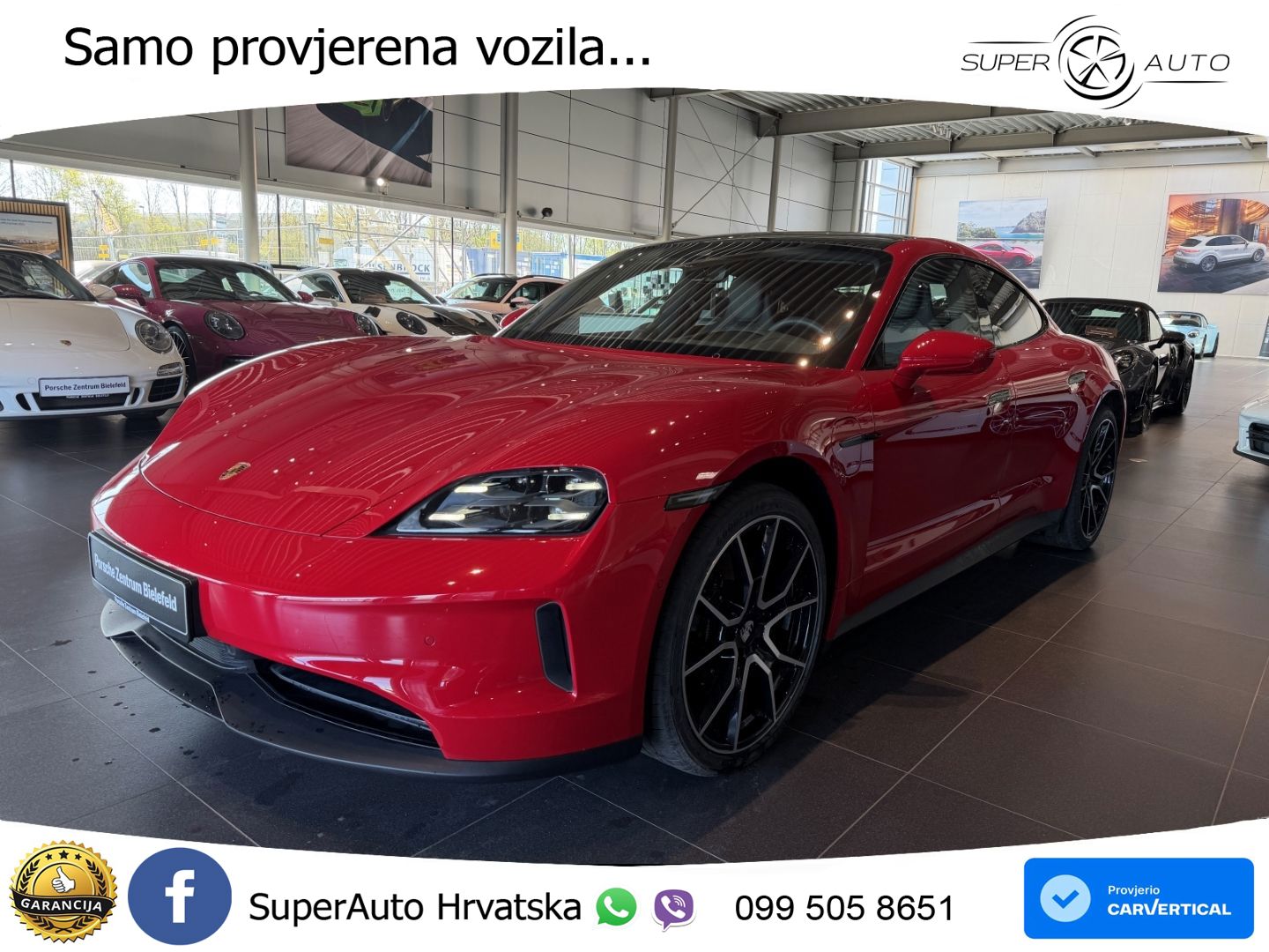 Porsche Taycan 4S 105 kWh (598 KS)