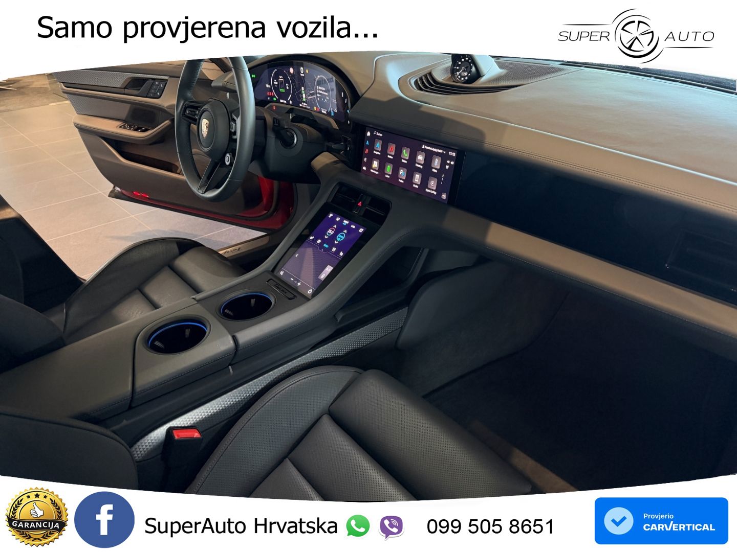 Porsche Taycan 4S 105 kWh (598 KS)