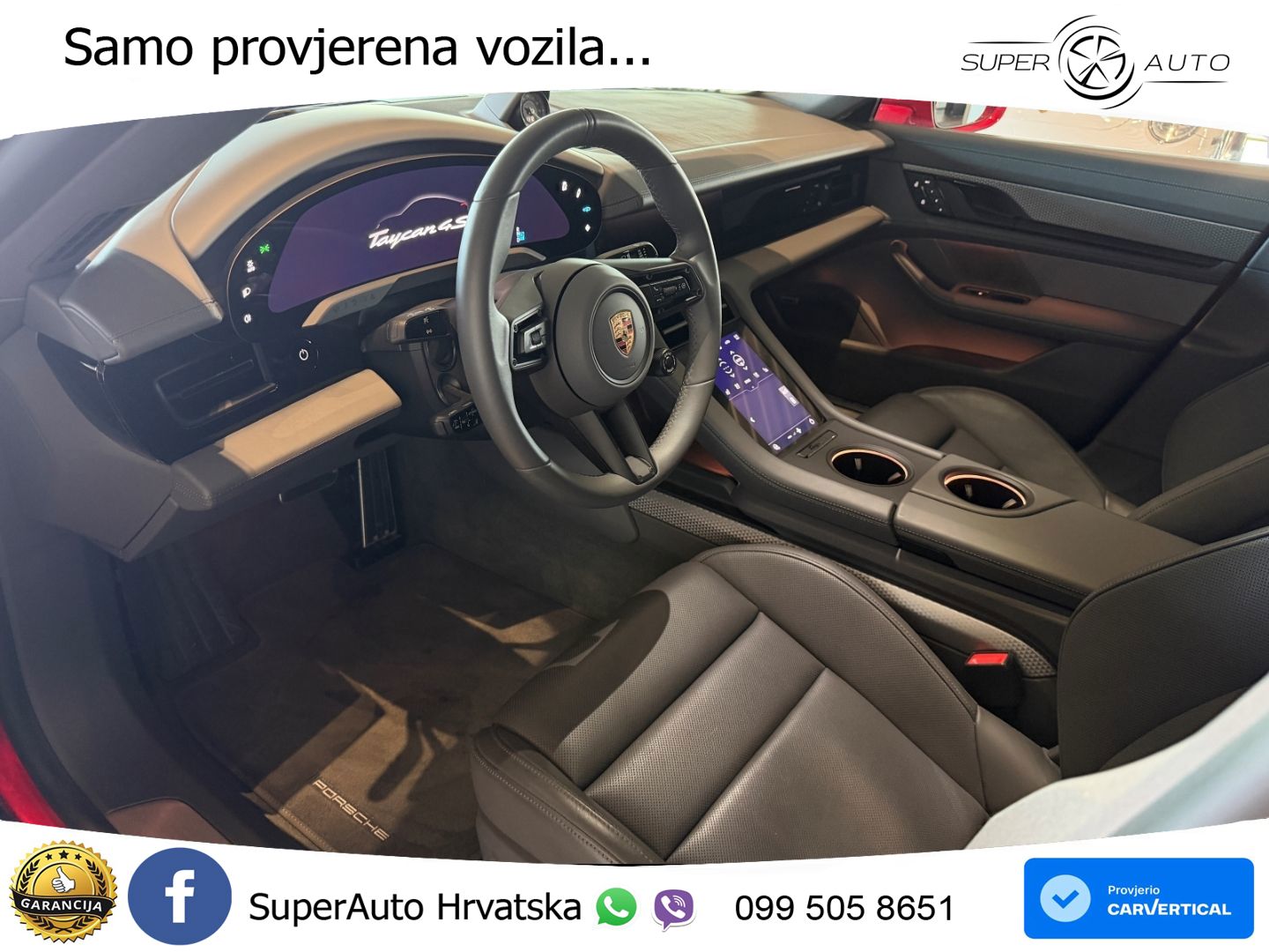 Porsche Taycan 4S 105 kWh (598 KS)