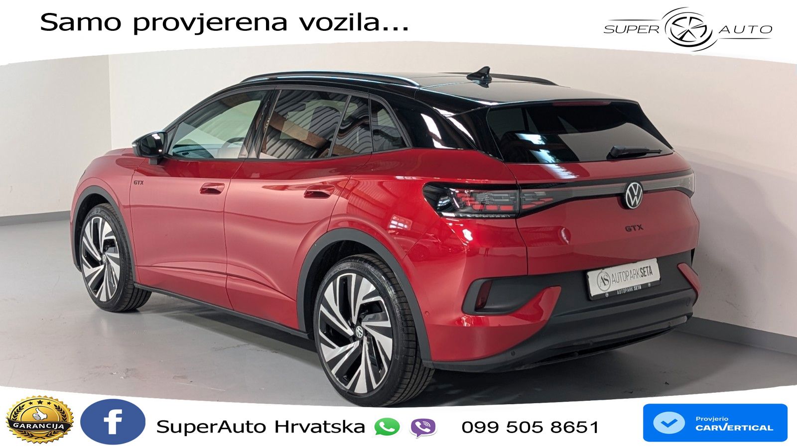 Volkswagen ID.4 GTX 82 kWh (299 KS) 4MOTION LED+GR SJED+ACC