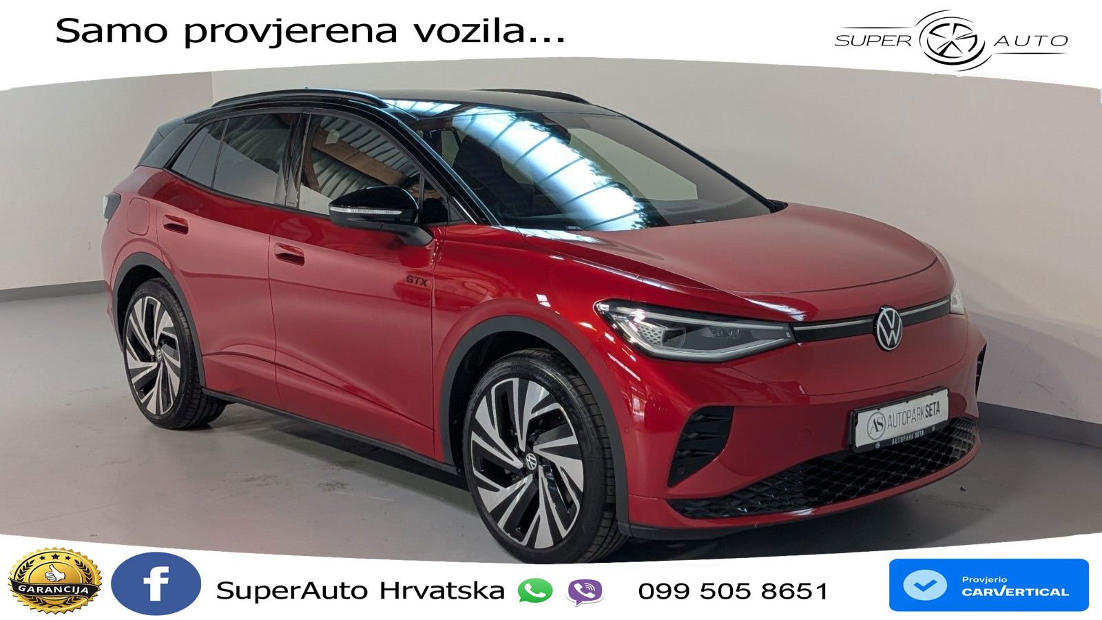 Volkswagen ID.4 GTX 82 kWh (299 KS) 4MOTION LED+GR SJED+ACC