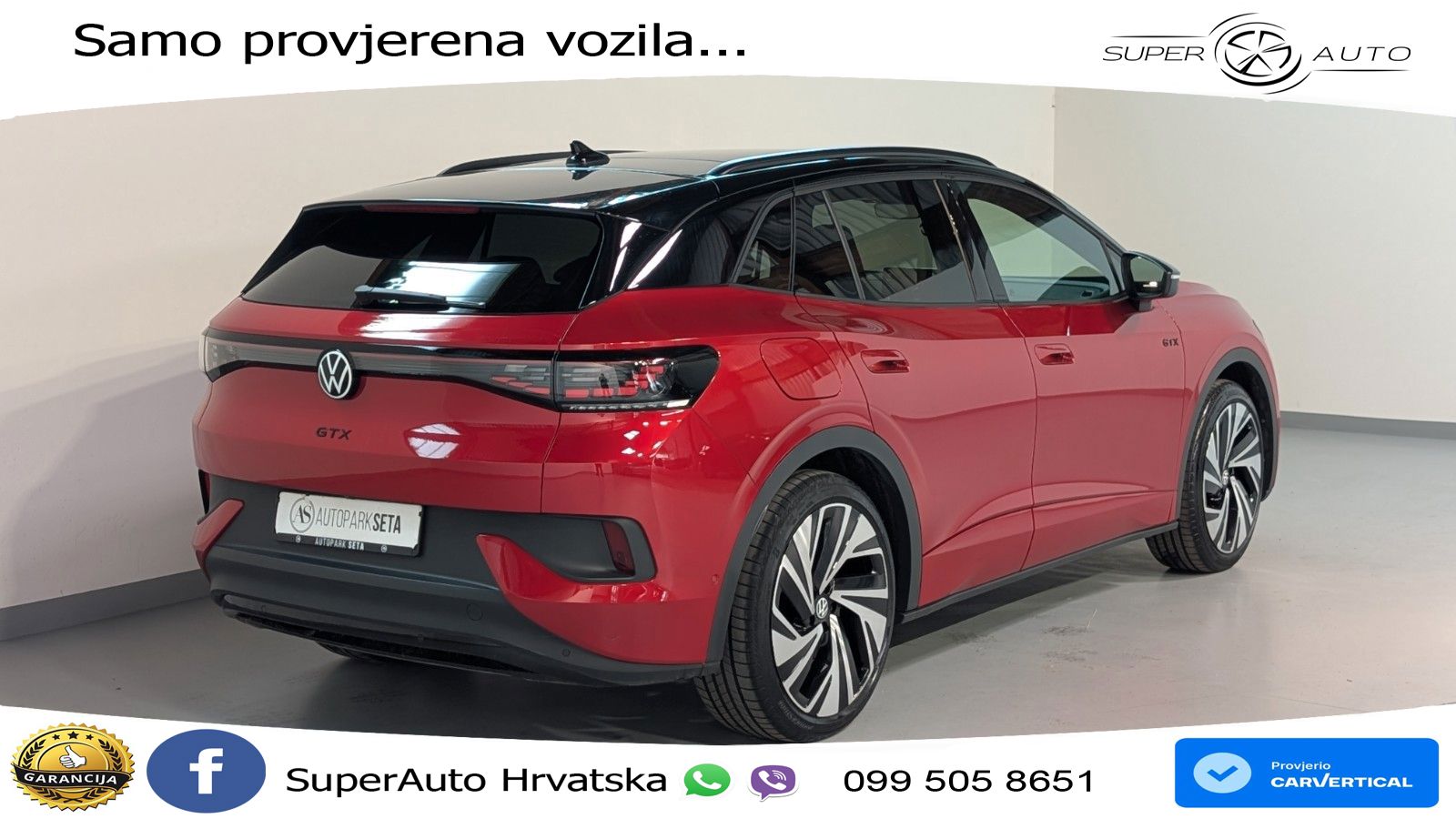 Volkswagen ID.4 GTX 82 kWh (299 KS) 4MOTION LED+GR SJED+ACC