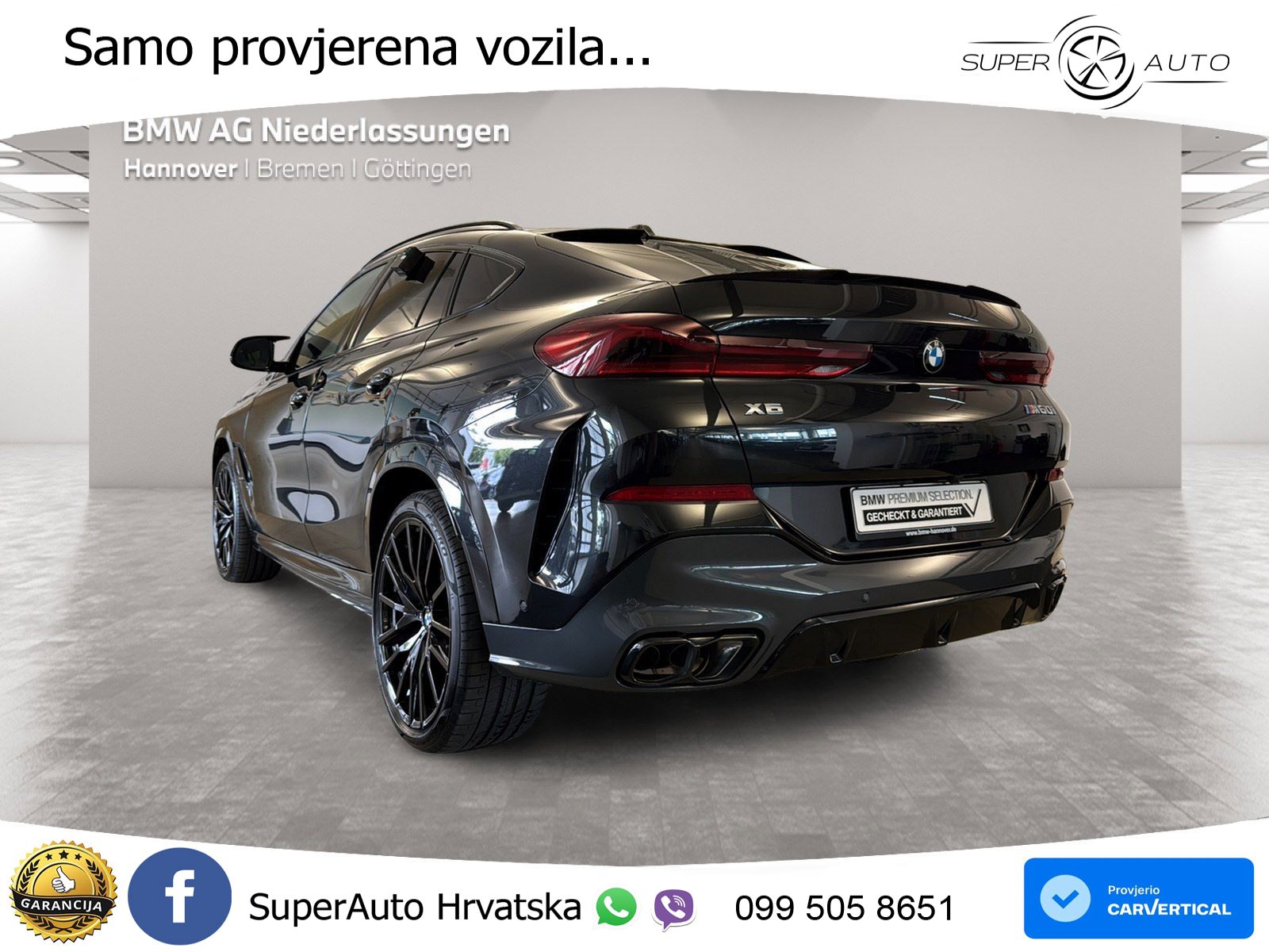 BMW X6 M60i V8 (530 KS) xDrive Steptronic M Sport LED+GR SJED+ACC
