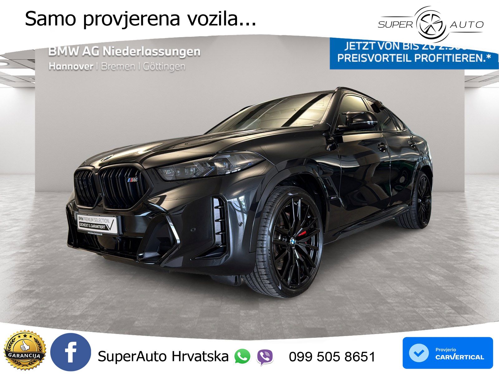BMW X6 M60i V8 (530 KS) xDrive Steptronic M Sport LED+GR SJED+ACC
