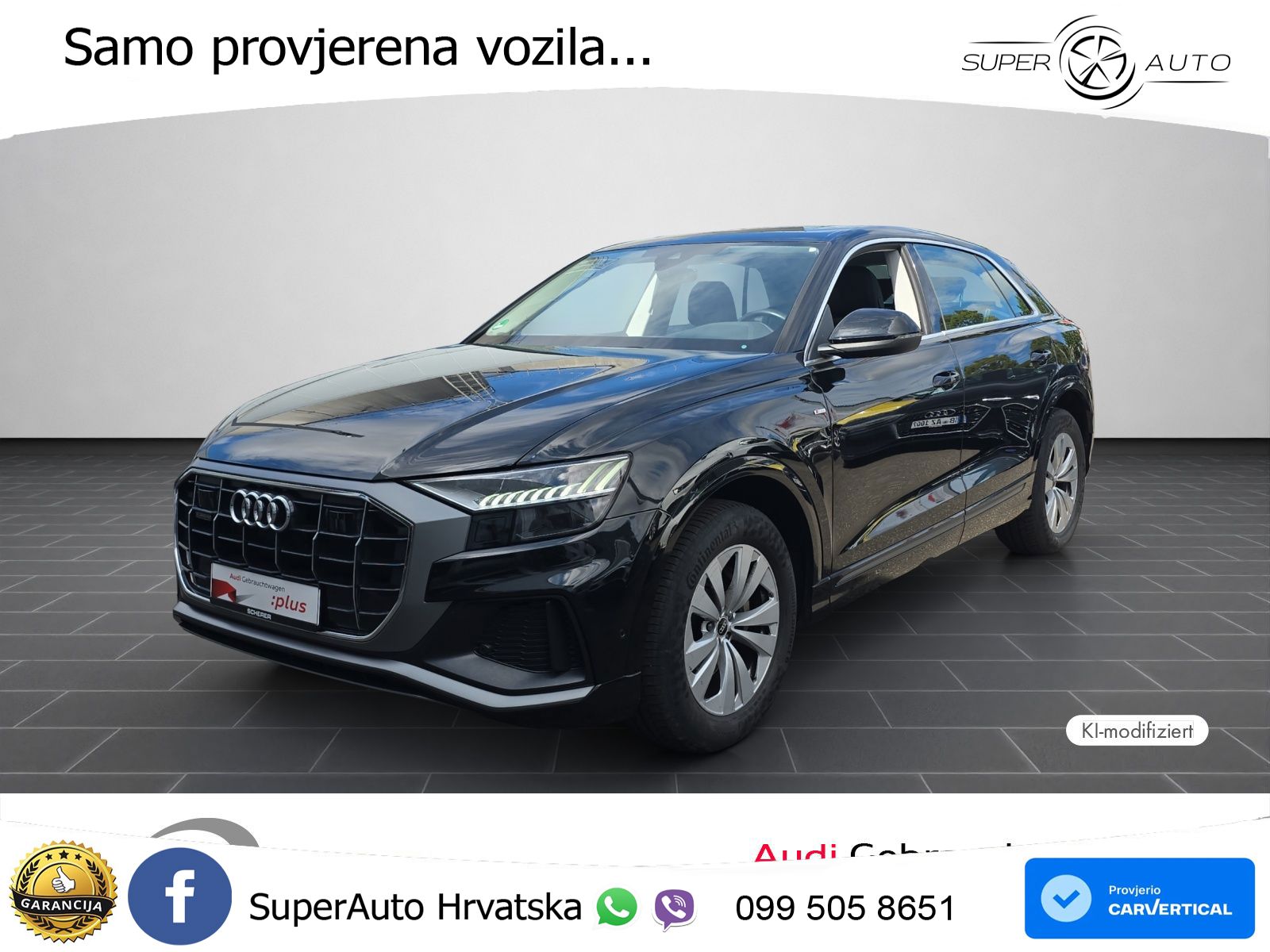 Audi Q8 45 TDI V6 (231 KS) quattro Tiptronic LED+GR SJED+ACC