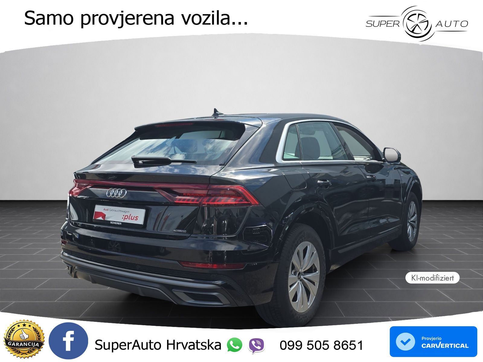 Audi Q8 45 TDI V6 (231 KS) quattro Tiptronic LED+GR SJED+ACC