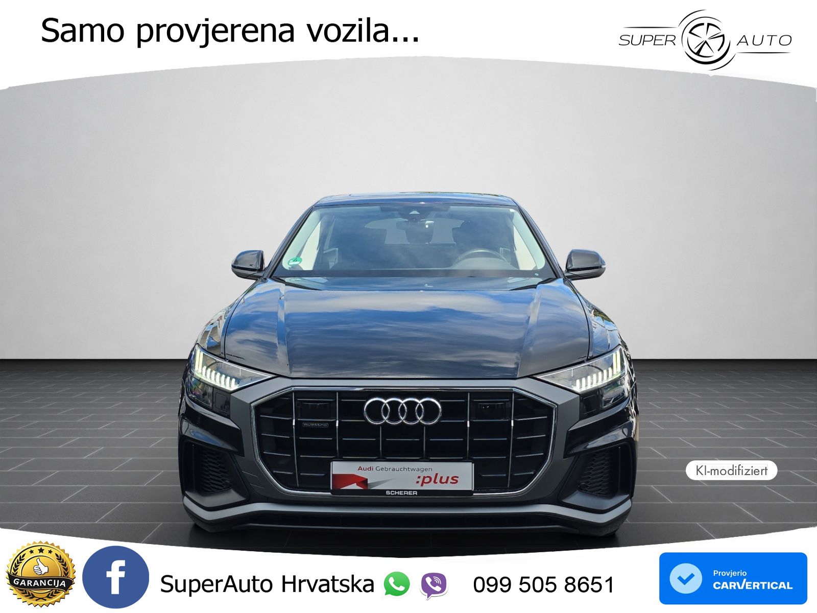 Audi Q8 45 TDI V6 (231 KS) quattro Tiptronic LED+GR SJED+ACC