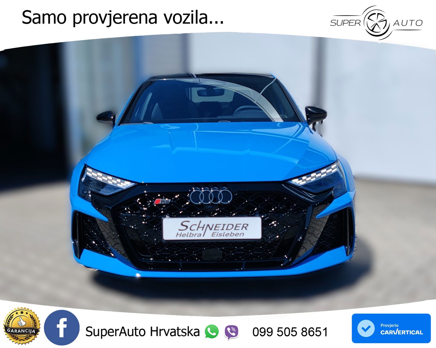 Audi RS3 Sedan 2.5 TFSI (400 KS) quattro S tronic LED+GR SJED+ACC