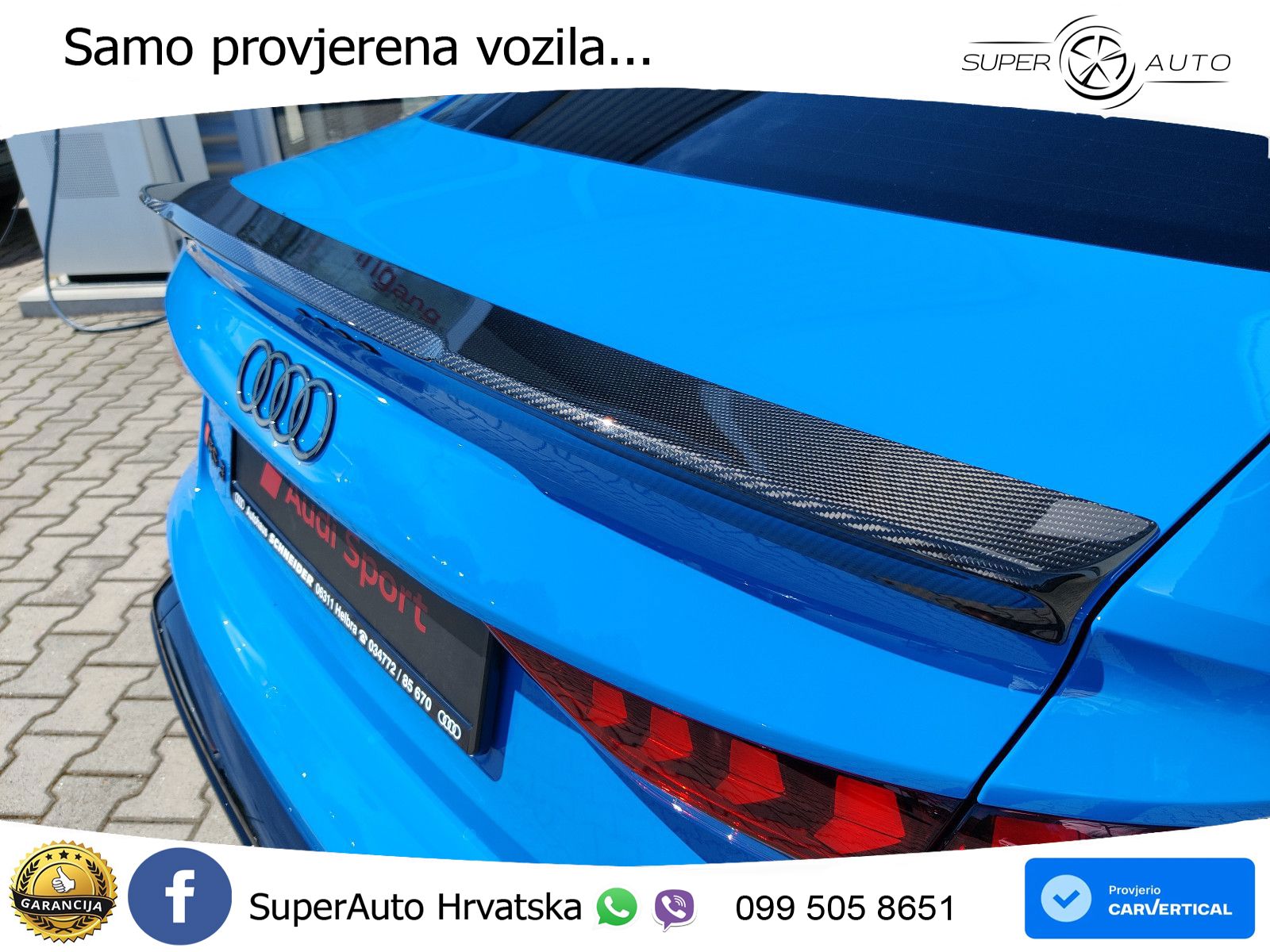 Audi RS3 Sedan 2.5 TFSI (400 KS) quattro S tronic LED+GR SJED+ACC