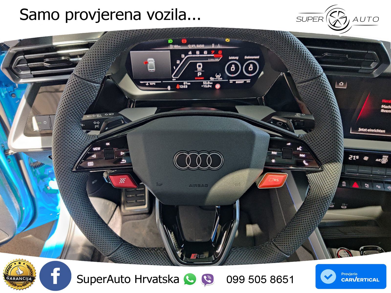 Audi RS3 Sedan 2.5 TFSI (400 KS) quattro S tronic LED+GR SJED+ACC