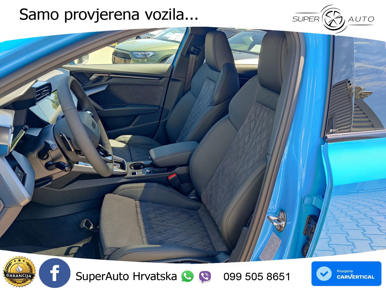 Audi RS3 Sedan 2.5 TFSI (400 KS) quattro S tronic LED+GR SJED+ACC