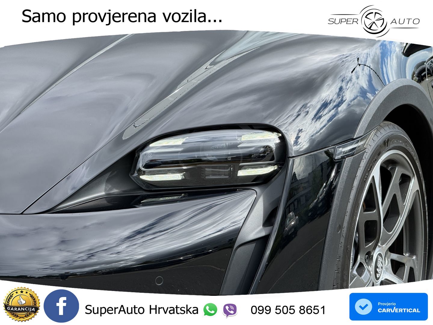 Porsche Taycan Cross Turismo 4 93.4 kWh (476 KS)