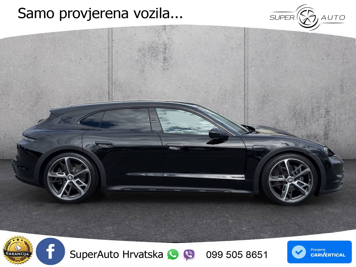Porsche Taycan Cross Turismo 4 93.4 kWh (476 KS)