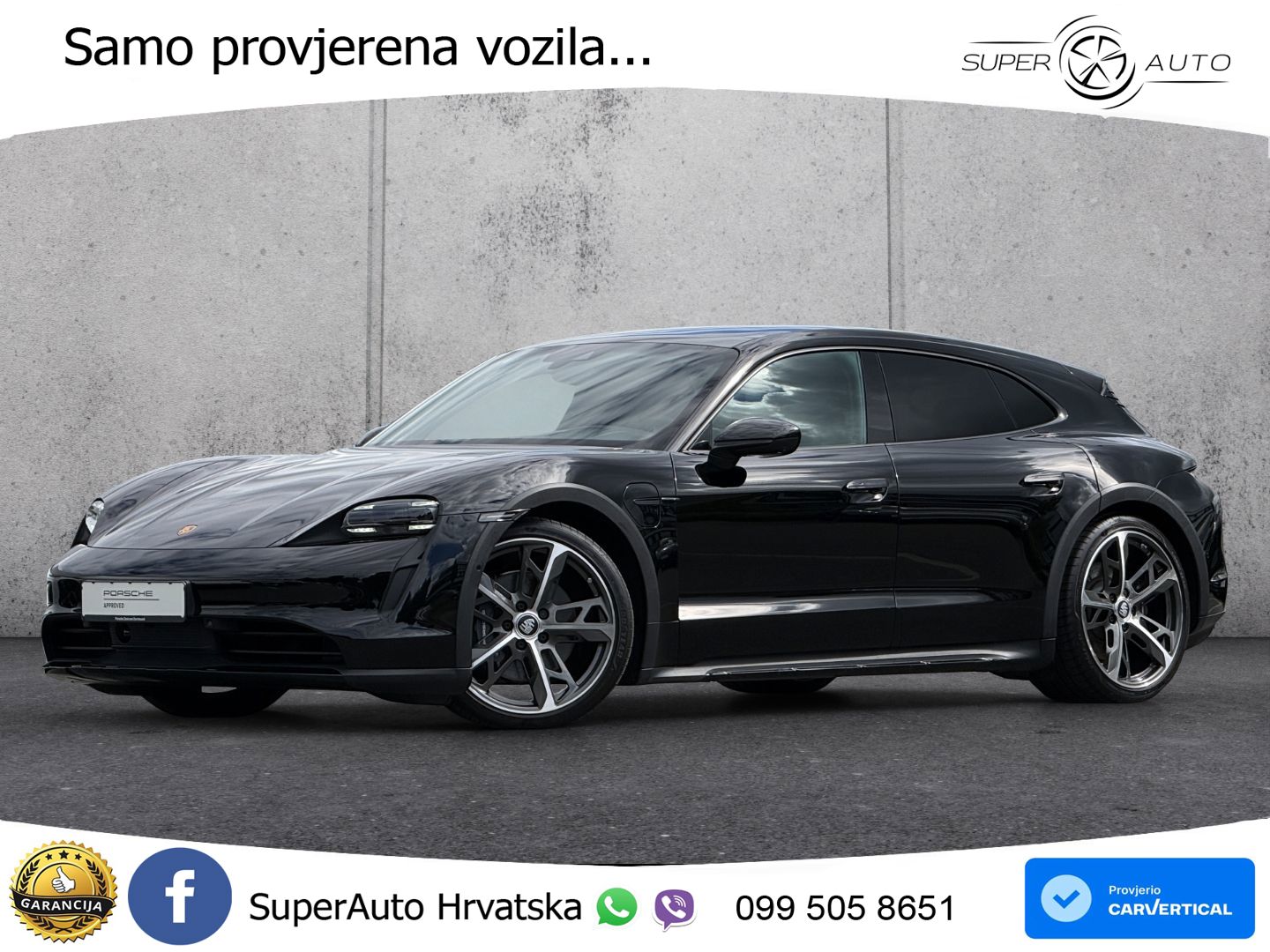 Porsche Taycan Cross Turismo 4 93.4 kWh (476 KS)