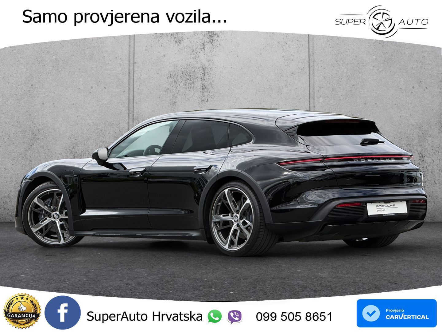 Porsche Taycan Cross Turismo 4 93.4 kWh (476 KS)