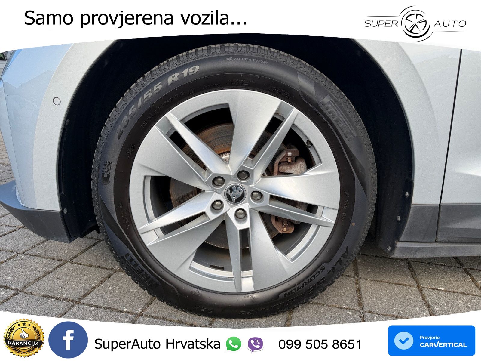 Škoda Enyaq iV 80 82 kWh (204 KS) LED+GR SJED+ACC