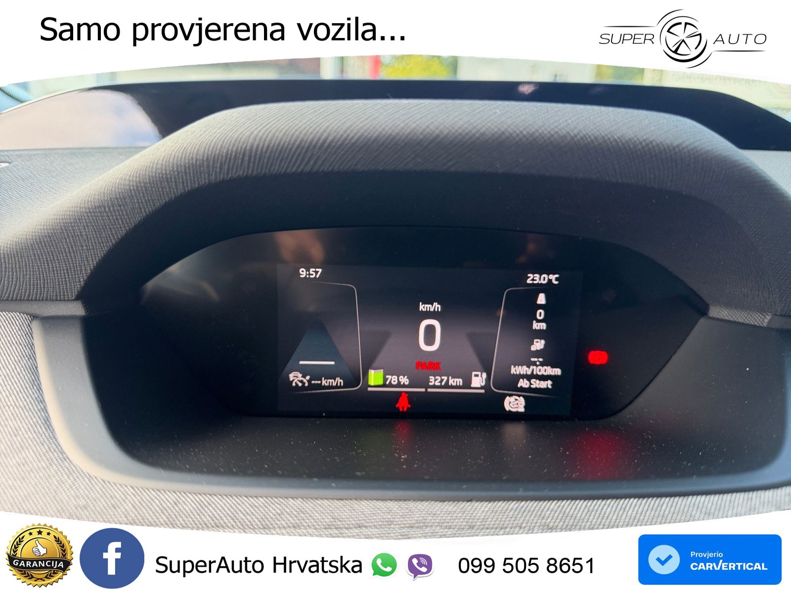 Škoda Enyaq iV 80 82 kWh (204 KS) LED+GR SJED+ACC