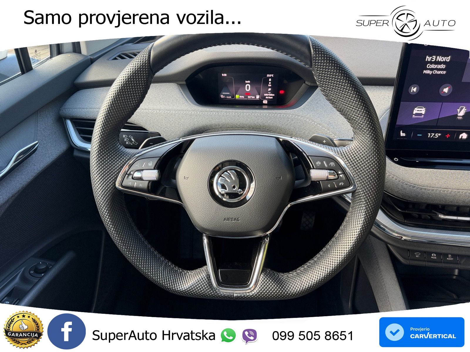 Škoda Enyaq iV 80 82 kWh (204 KS) LED+GR SJED+ACC